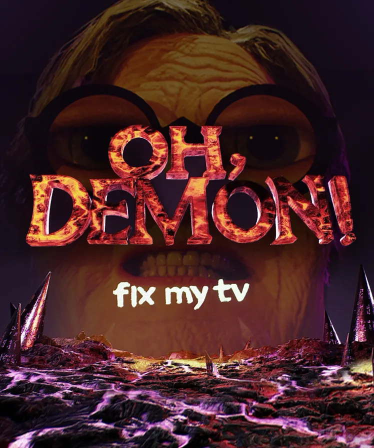 OH DEMON! Fix my TV — juego de MELT en Steam